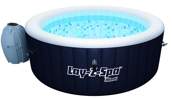 Lay-Z-Spa Miami nur 300,53€: Whirlpool von Bestway