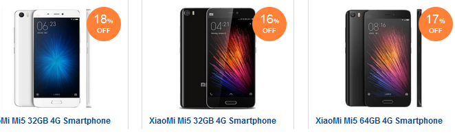 Xiaomi Mi5 Smartphone, billig, reduziert, versandkostenfrei