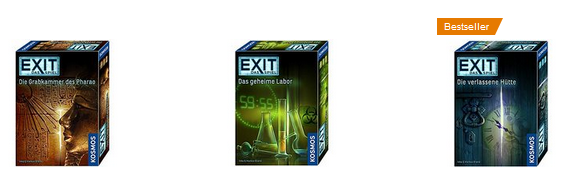 Exit - Das Spiel von Kosmos, gute Angebote