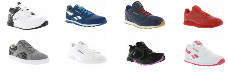 Reebok Sneaker & Sportschuhe drastisch reduziert, Restgrößen bei Outlet46