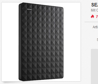 SEAGATE Expansion Portable Festplatte mit 1 TB