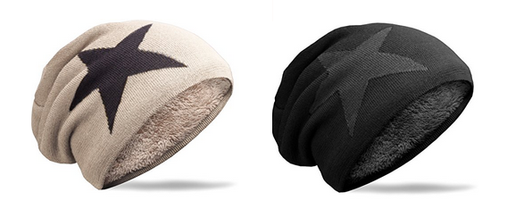 NavyBlu Slouch, Beanie, Mütze mit Teddyfleece und Innenfutter