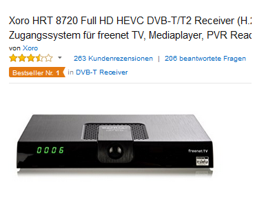Xoro HRT 8720 Full-HD-Receiver