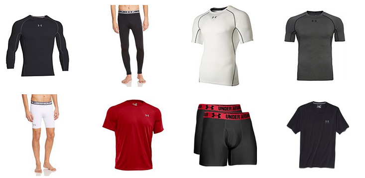 Under Armour - Heat Gear Reihe für sportliche Männer