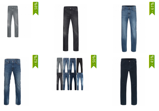Mustang Herrenjeans reduziert bestellen