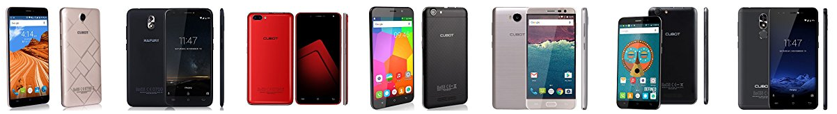Smartphones von CUBOT