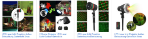 LED-Projektoren für tolles Außenlicht