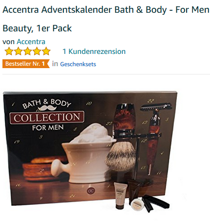 Adventskalender + Geschenkidee für Männer, Freund, Ehemann, Bruder