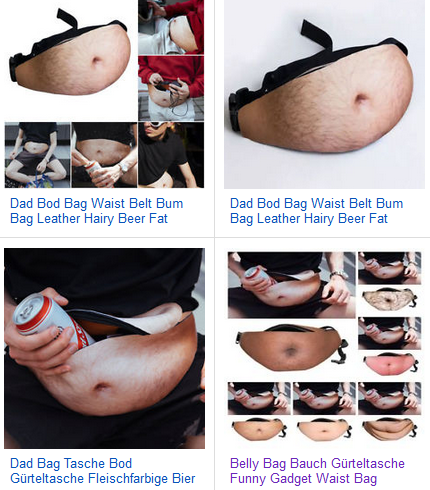 Bauch-Gürteltasche - verrückte Geschenkidee