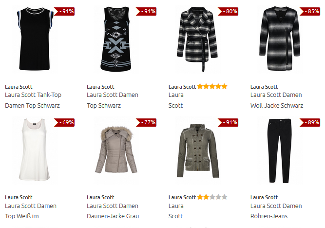 Laura Scott Damenkleidung im Outlet46-Sale