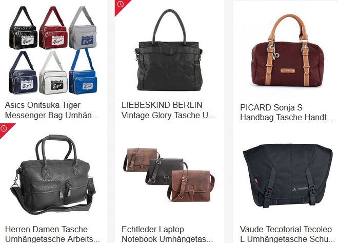 Umhängetaschen in den WOW-Deals