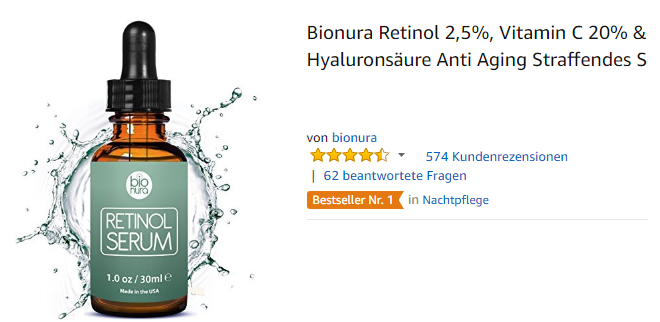 Bionura Retinol-Serum