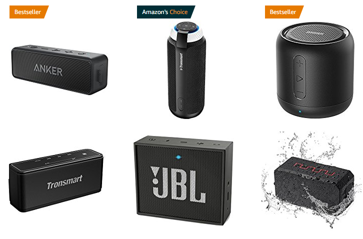 Bluetooth-Lautsprecher bei Amazon