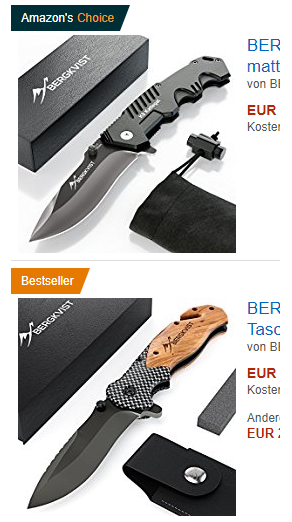 BERGKVIST Klappmesser