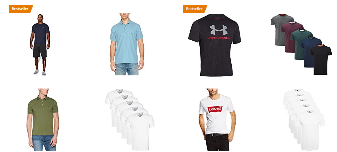 Herren-T-Shirts bei Amazon - etliche Highlights