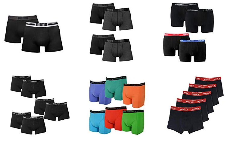 eng-anliegende Boxershorts für Männer